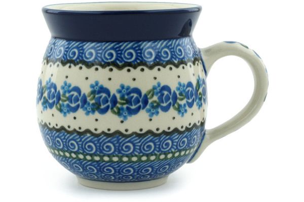 Polish Pottery ~ Bubble Mugs