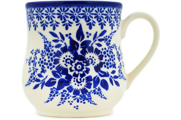 Polish Pottery ~ Bubble Mugs