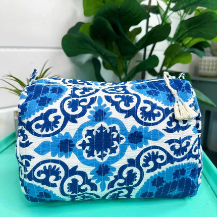 Quilted Makeup Bags