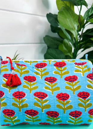 Quilted Makeup Bags