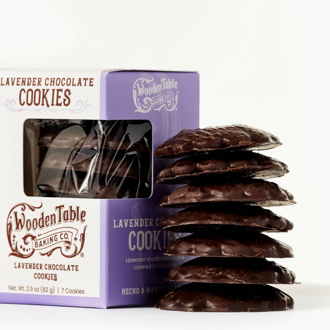 Gluten Free ~ Lavender Chocolate Tea Cookies
