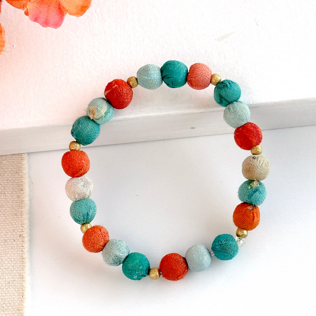 Kantha Capri Sonnet Bracelet