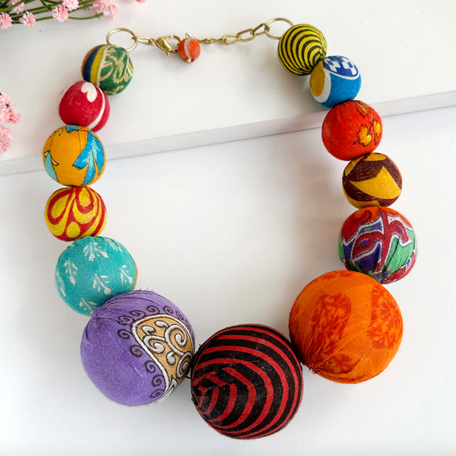 Kantha Gigi Collar Necklace