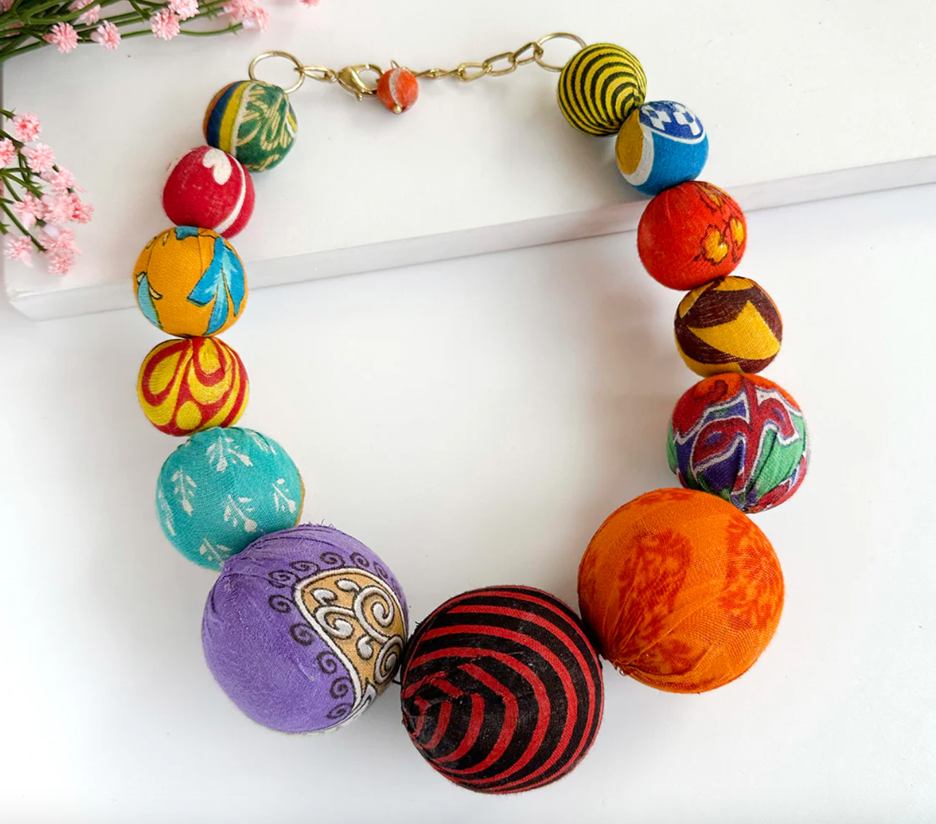 Kantha Gigi Collar Necklace