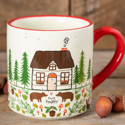 Bungalow Mug - Live Happy Cottage
