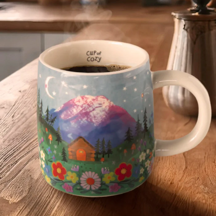 Stoneware Mug - Mountain