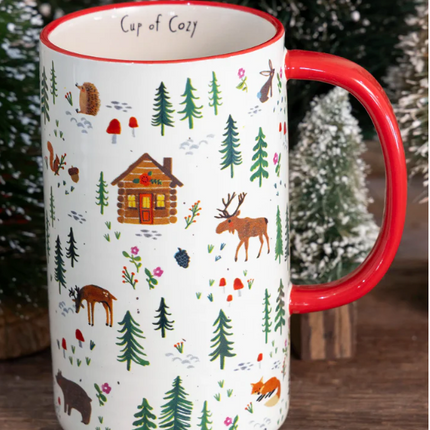 Latte Mug - Woodland Critters