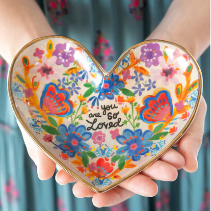 Artsy Ceramic Trinket Dish - You Are So Loved
