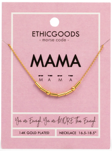 Morse Code Necklaces