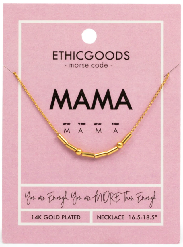 Morse Code Necklaces