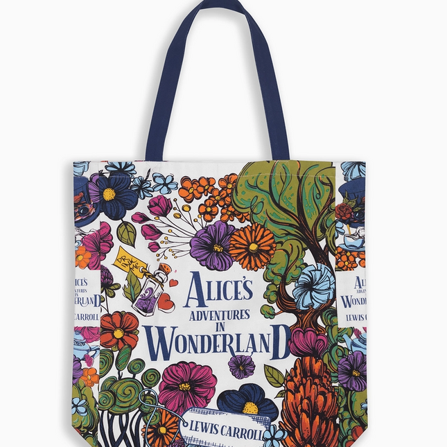 Alice in Wonderland ~ Canvas Tote