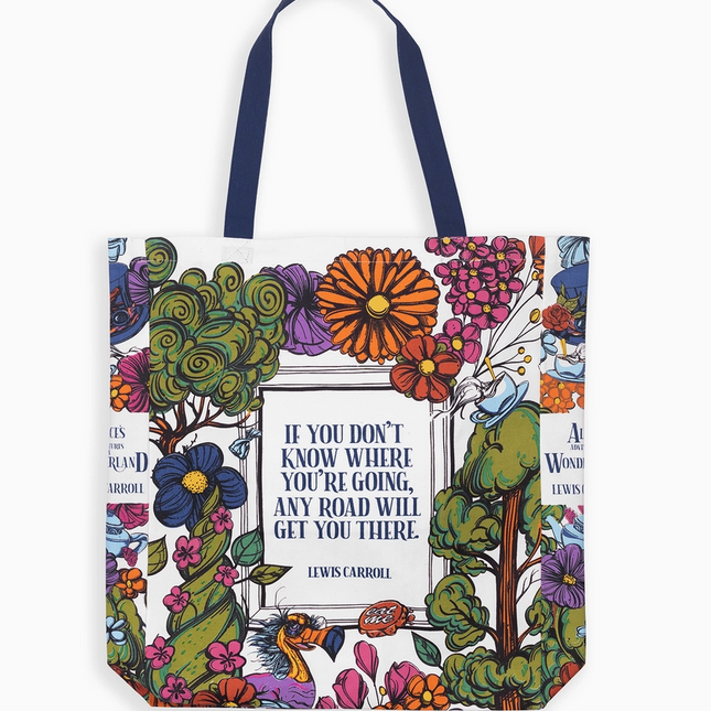 Alice in Wonderland ~ Canvas Tote