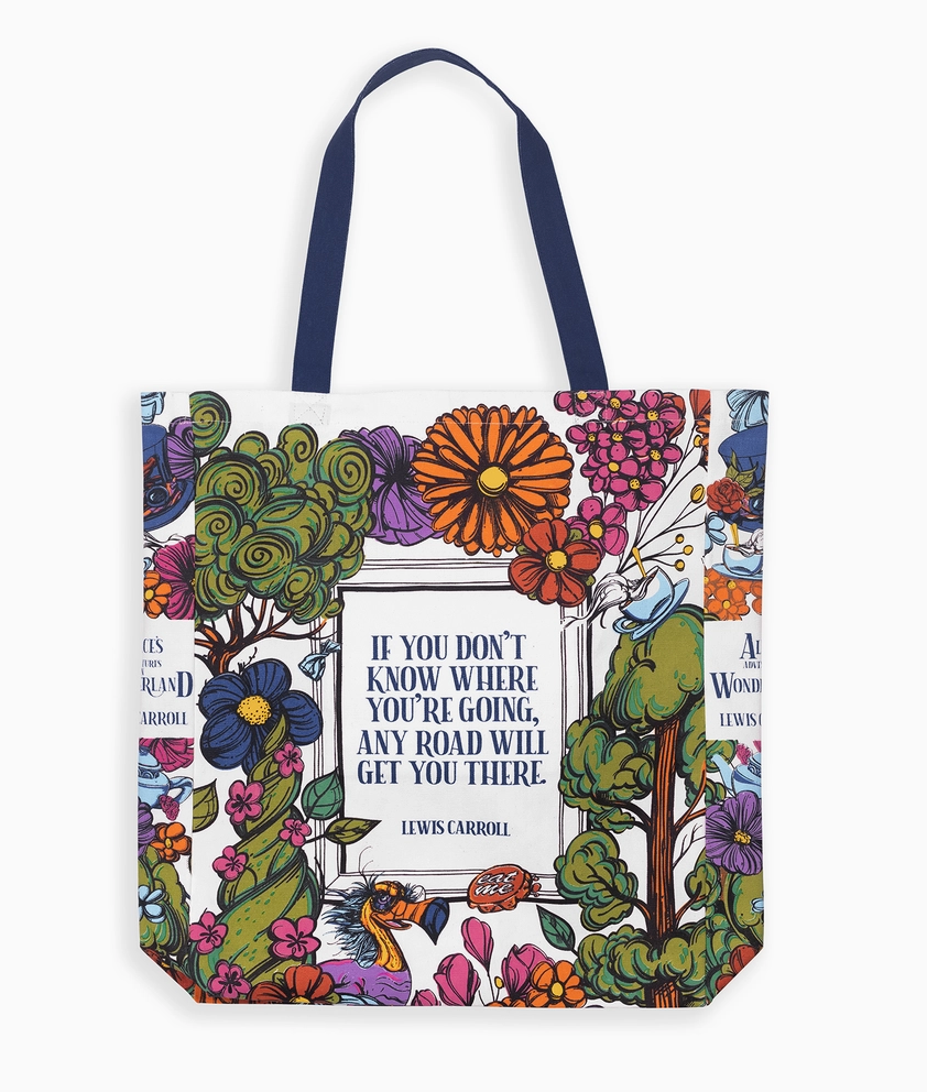 Alice in Wonderland ~ Canvas Tote
