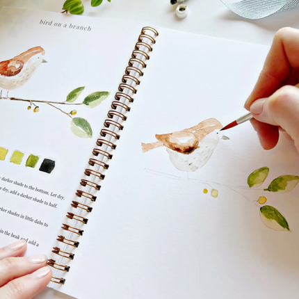 Animals Watercolor Workbook