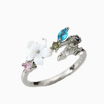 Cherry Blossom Flower Ring
