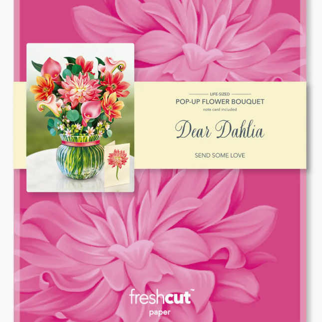 Paper Flower Bouquet ~ Dear Dahlia