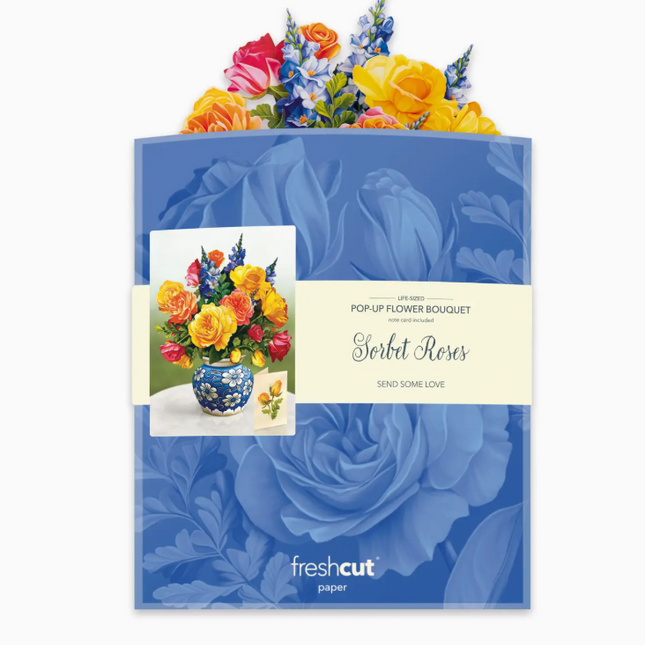 Paper Flower Bouquet ~ Sorbet Roses