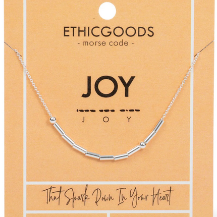 Morse Code Necklaces