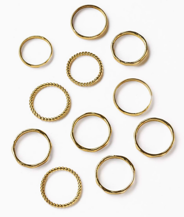 Dhera Stacking Rings