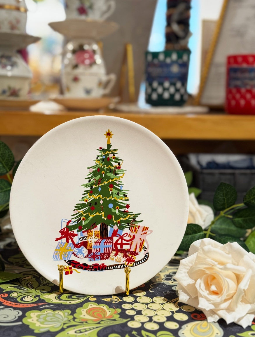 Vintage China ~ Threshold Christmas Tree Plate
