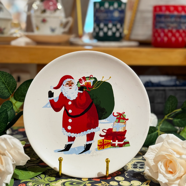 Vintage China ~ Threshold Stoneware Christmas Tree Plate