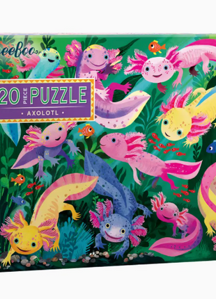 Axolotl 20 Piece Puzzle by eeboo