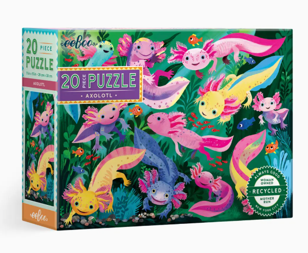 Axolotl 20 Piece Puzzle by eeboo