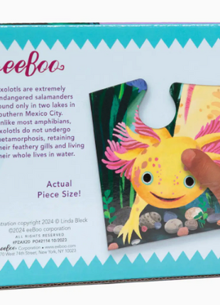 Axolotl 20 Piece Puzzle by eeboo