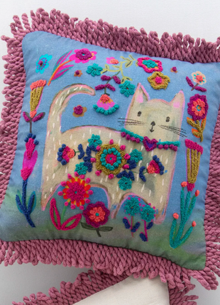 Tufted Boho Pillow