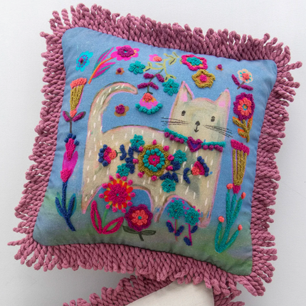 Tufted Boho Pillow