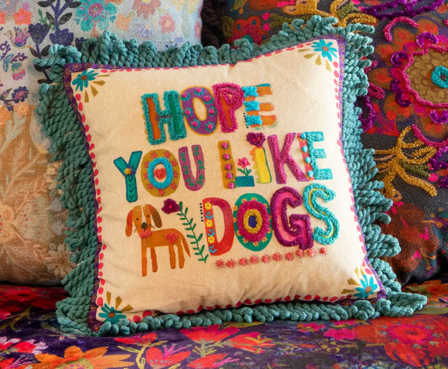 Tufted Boho Pillow