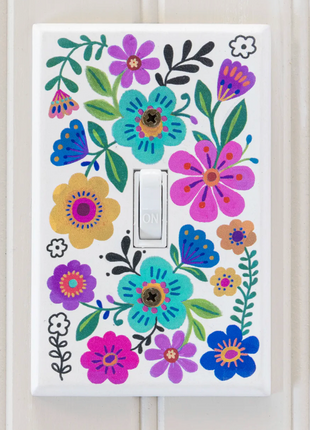 Painted Wooden Switch Cover