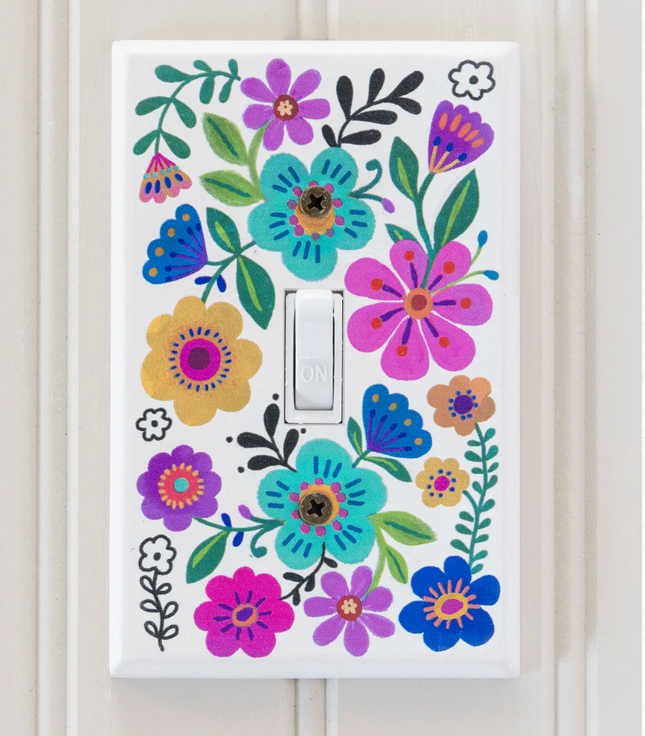 Painted Wooden Switch Cover