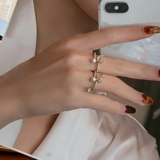 Opal Tulip Ring