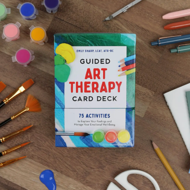 Guided Art Therapy Card Deck