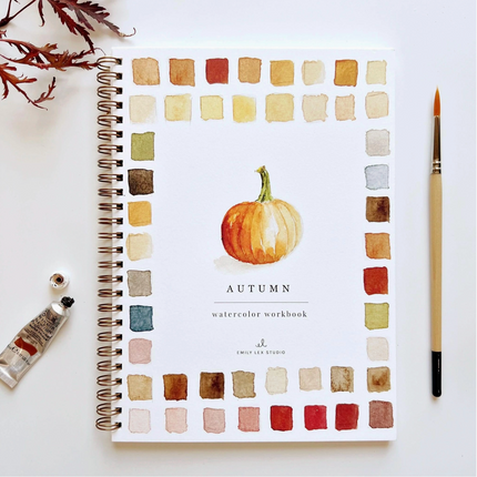 Autumn Watercolor Workbook