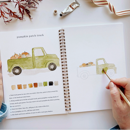 Autumn Watercolor Workbook