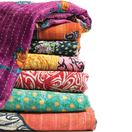 Kantha Blanket