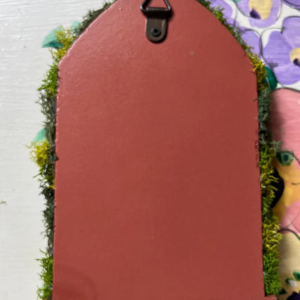 Magical Moss Covered Portal Wall Decor
