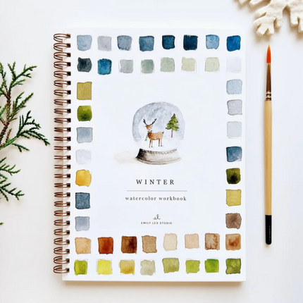 Winter Watercolor Workbook