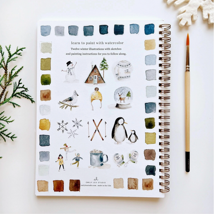 Winter Watercolor Workbook