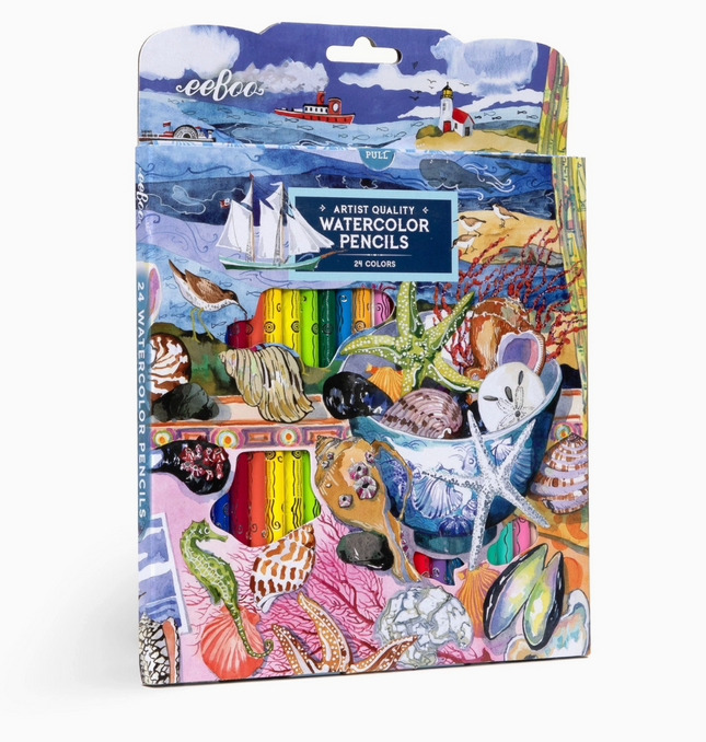 Watercolor Pencils ~ Pairs Perfectly with our Watercolor Workbooks