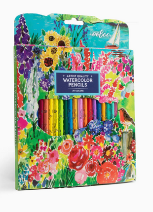 Watercolor Pencils ~ Pairs Perfectly with our Watercolor Workbooks