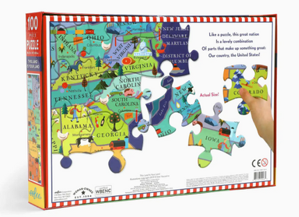 eeBoo~ 100 Piece Puzzles