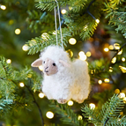 White Sheep Ornament