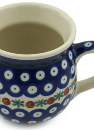 Polish Pottery ~ Bubble Mugs