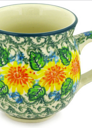 Polish Pottery ~ Bubble Mugs
