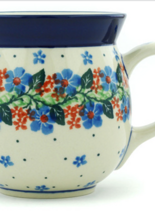 Polish Pottery ~ Bubble Mugs