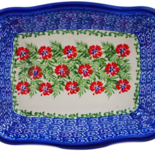 Polish Pottery~ Rectangle Bakers