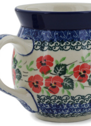 Polish Pottery ~ Bubble Mugs